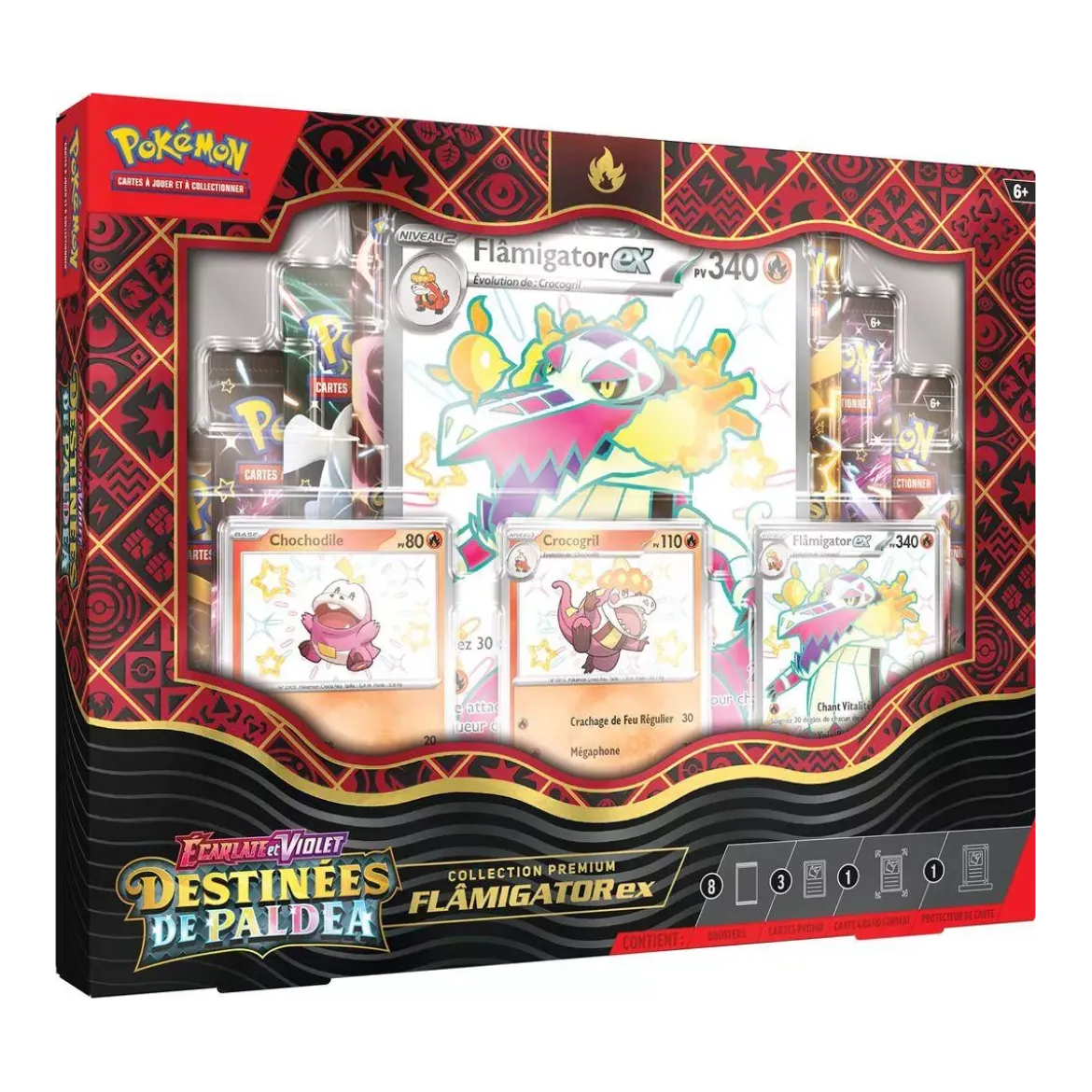 Pokémon : Coffret Premium Ex - Flâmigator - EV4.5