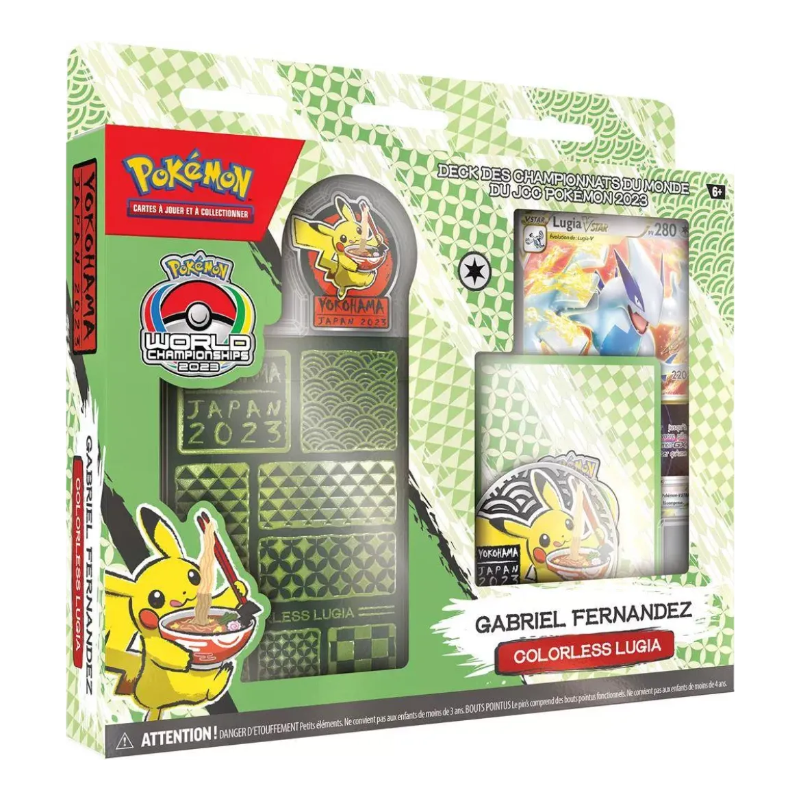 Pokémon : Deck des championnats du monde 2023 - Modèle Aléatoire