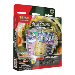 Pokémon : Deluxe Battle Deck - Koraidon EX / Miraidon EX - Modèle Aléatoire