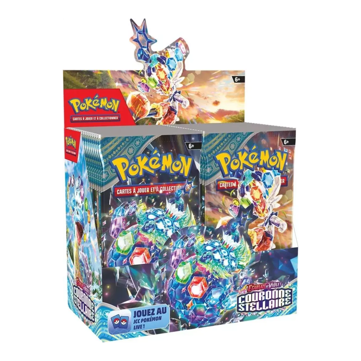 Pokémon : Display 36 boosters - Couronne Stellaire - EV07