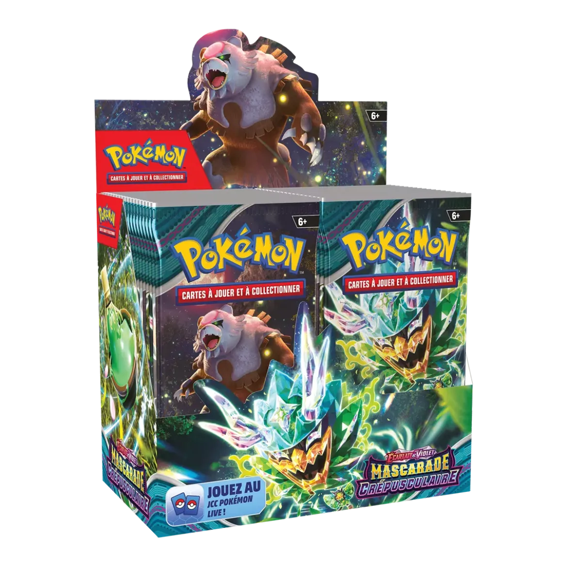 Pokémon : Display 36 boosters - Mascarade crépusculaire - EV06