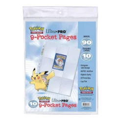 Pokémon : Paquet de 10 feuilles de classeur