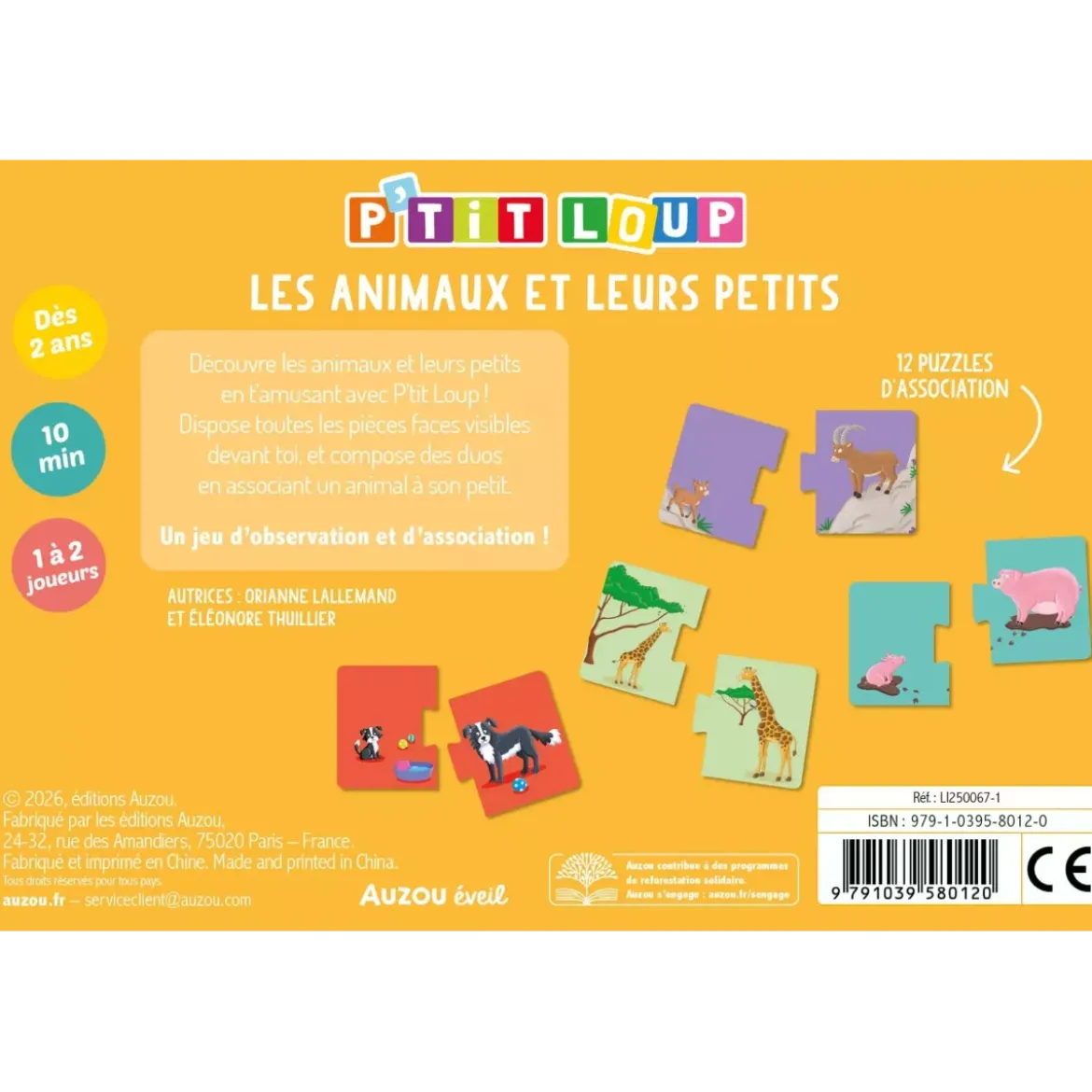 P'tit Loup - Les animaux et leurs Petits