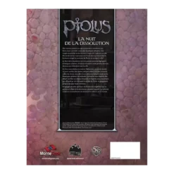Ptolus, la Cité du Pic : La Nuit de la Dissolution