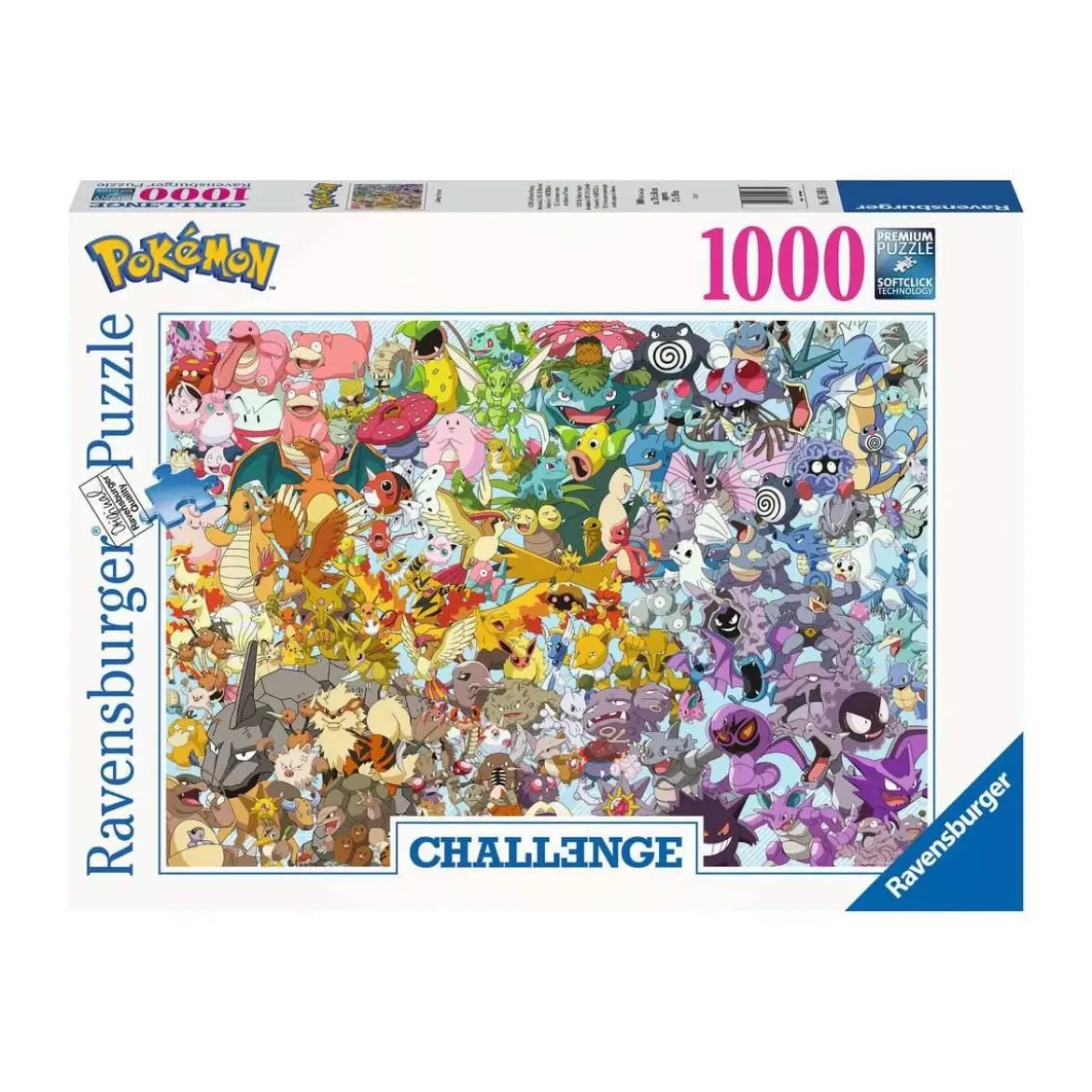 Puzzle Challenge Pokémon - 1000 pièces
