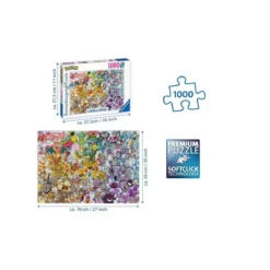 Puzzle Challenge Pokémon - 1000 pièces