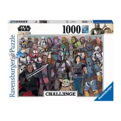 Puzzle Challenge Star Wars The Mandalorian - 1000 pièces