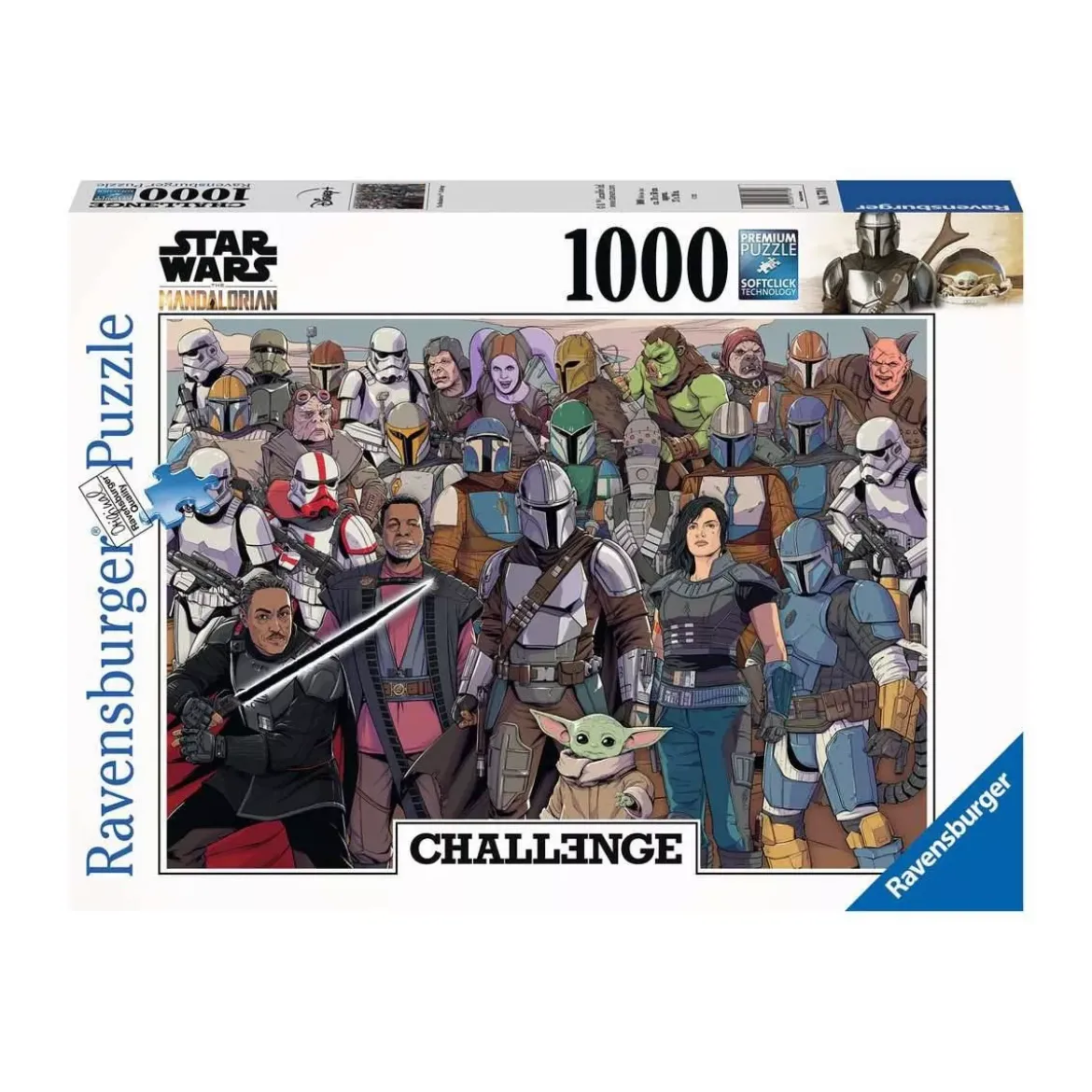 Puzzle Challenge Star Wars The Mandalorian - 1000 pièces