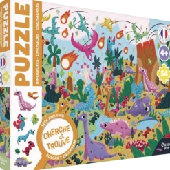 Puzzle Cherche et Trouve : Les Dinosaures