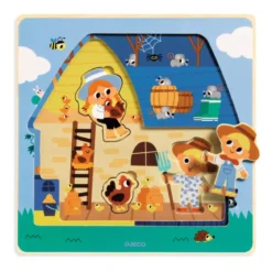 Puzzle Chez Moo - 12 pièces