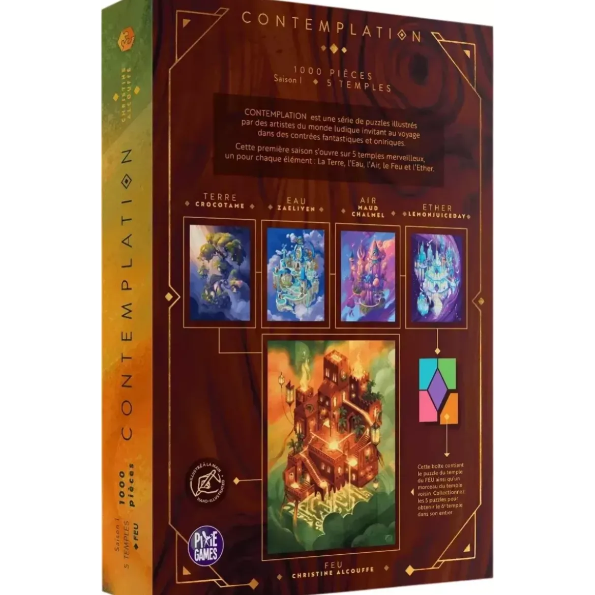 Puzzle Contemplation : Feu - 1000 pièces