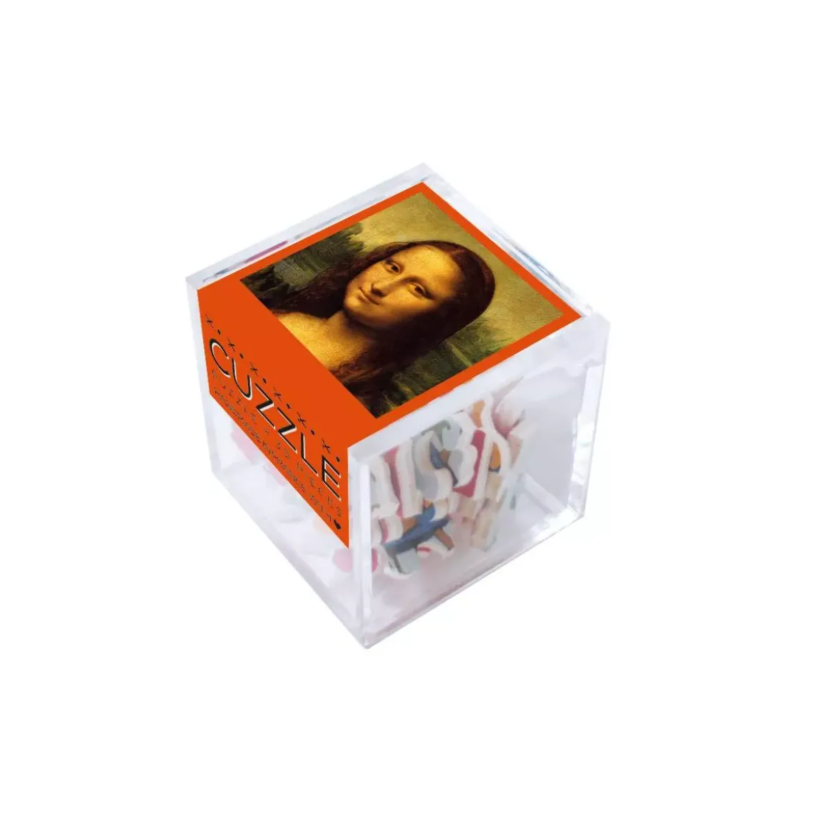 Puzzle Cuzzle Mona Lisa Orange - 30 pièces