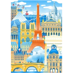 Puzzle Cuzzle Paris en Folie - 30 pièces