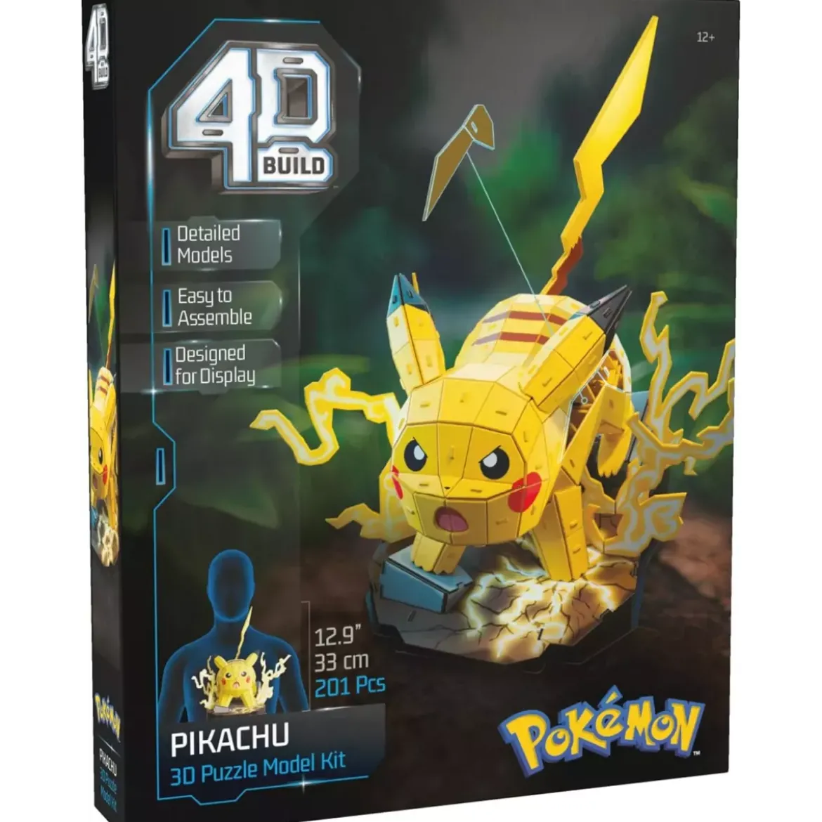 Puzzle 4D Build - Pokémon : Pikachu - 201 pièces