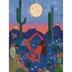 Puzzle Desert Yoga - 500 pièces