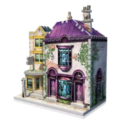 Puzzle 3D Harry Potter Diagon Alley : Boutiques Madame Guipure et Glaces Florian Fortarôme - 290 pièces