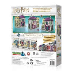 Puzzle 3D Harry Potter Diagon Alley : Boutiques Madame Guipure et Glaces Florian Fortarôme - 290 pièces
