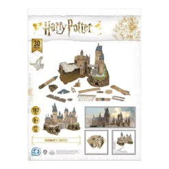 Puzzle 3D Harry Potter - Le Château de Poudlard - 197 pièces