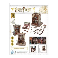 Puzzle 3D Harry Potter - Ollivander Fabriquant de Baguettes - 66 pièces