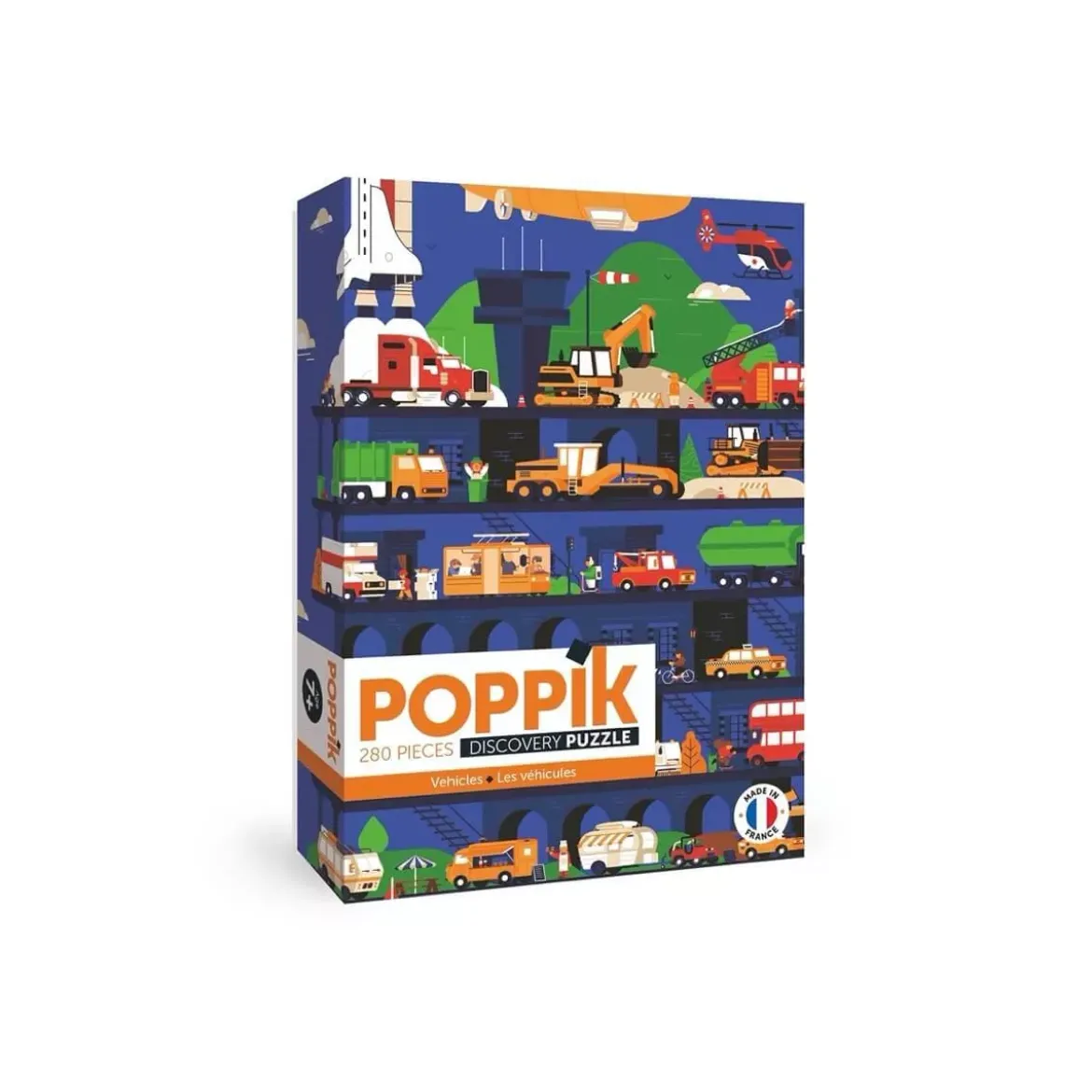 Puzzle Discovery Les Véhicules - 280 pièces