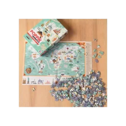 Puzzle Discovery Tour du Monde - 500 pièces