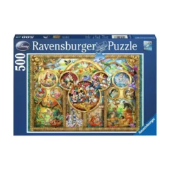 Puzzle Disney : Famille Disney - 500 pièces