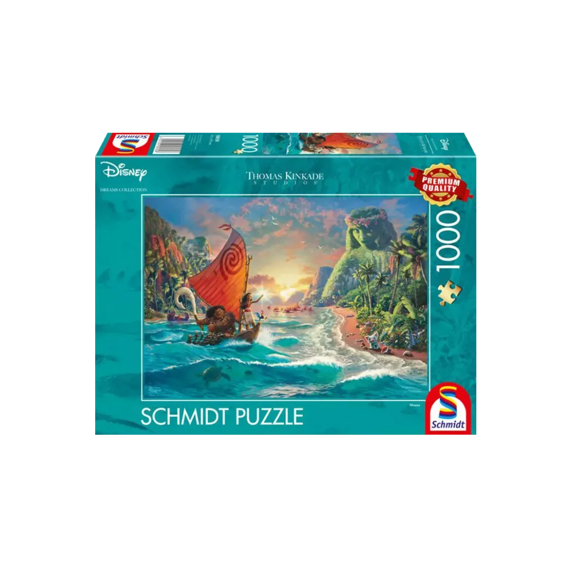 Puzzle Disney Moana/Vaiana - 1000 pièces
