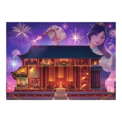 Puzzle Disney : Mulan - Collection Château Disney Princesses - 1000 pièces