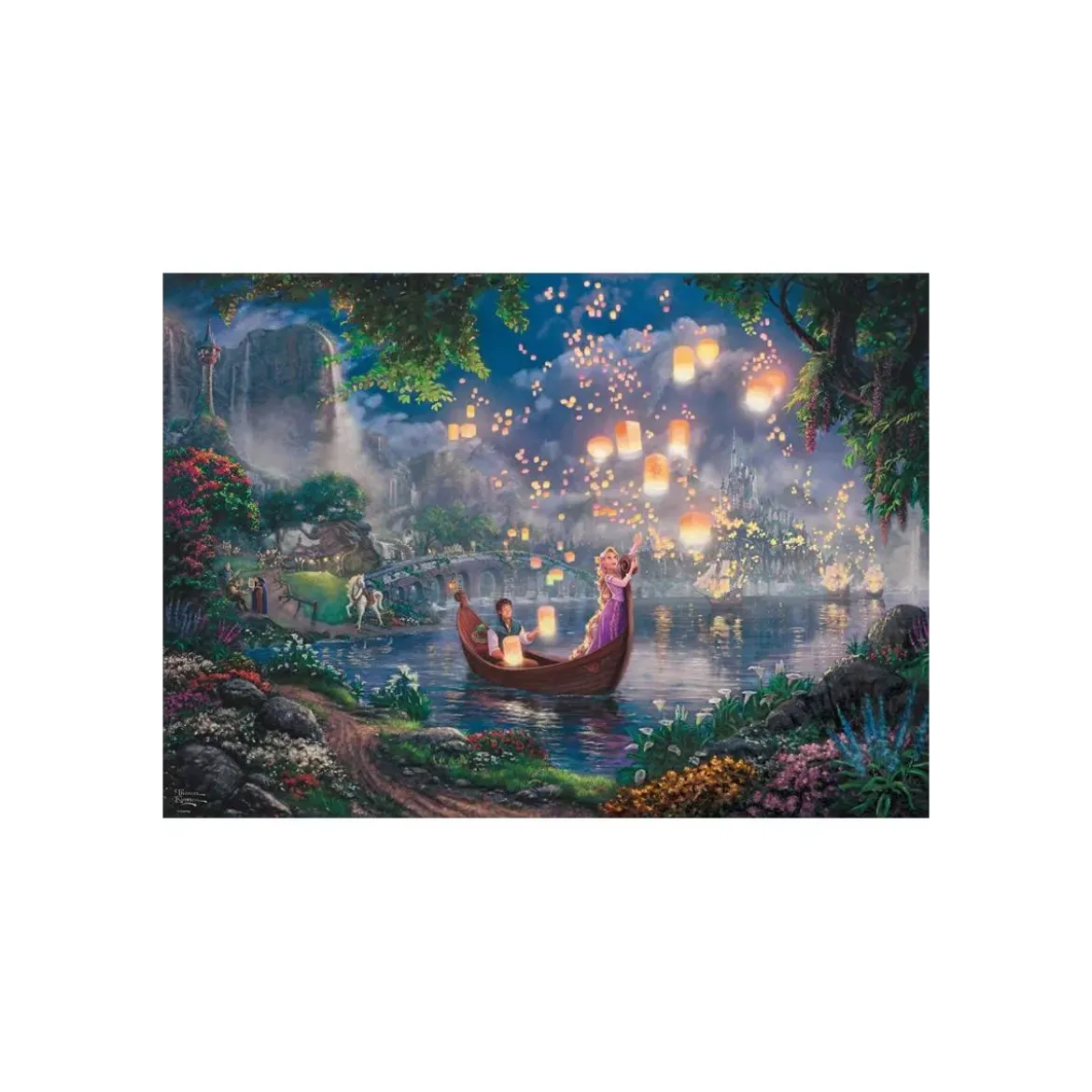 Puzzle Disney Raiponce - 1000 pièces