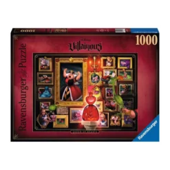 Puzzle Disney Villainous : Reine de Coeur - 1000 pièces