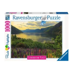 Puzzle Fjord en Norvège - 1000 pièces