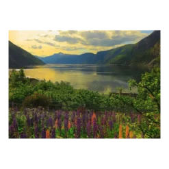 Puzzle Fjord en Norvège - 1000 pièces