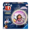 Puzzle Gabby's Dollhouse 3D Ball Illuminé - 72 pièces