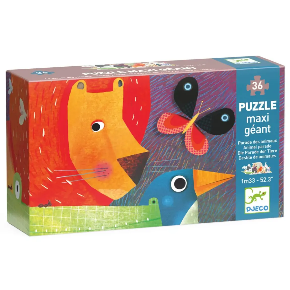 Puzzle Géant La Parade des Animaux - 36 pièces