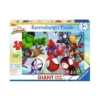 Puzzle Giant Floor Spidey : Une équipe fantastique - 24 pièces