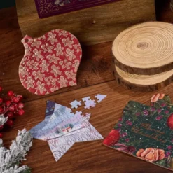 Puzzle Gibsons Calendrier de l'Avent The Art File - 24 mini puzzles