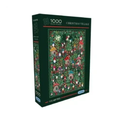Puzzle Gibsons The Art File : Christmas Village - 1000 pièces