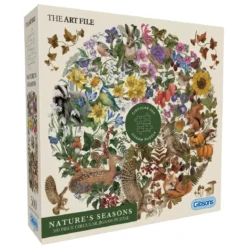 Puzzle Gibsons The Art File : Nature's Seasons - 500 pièces