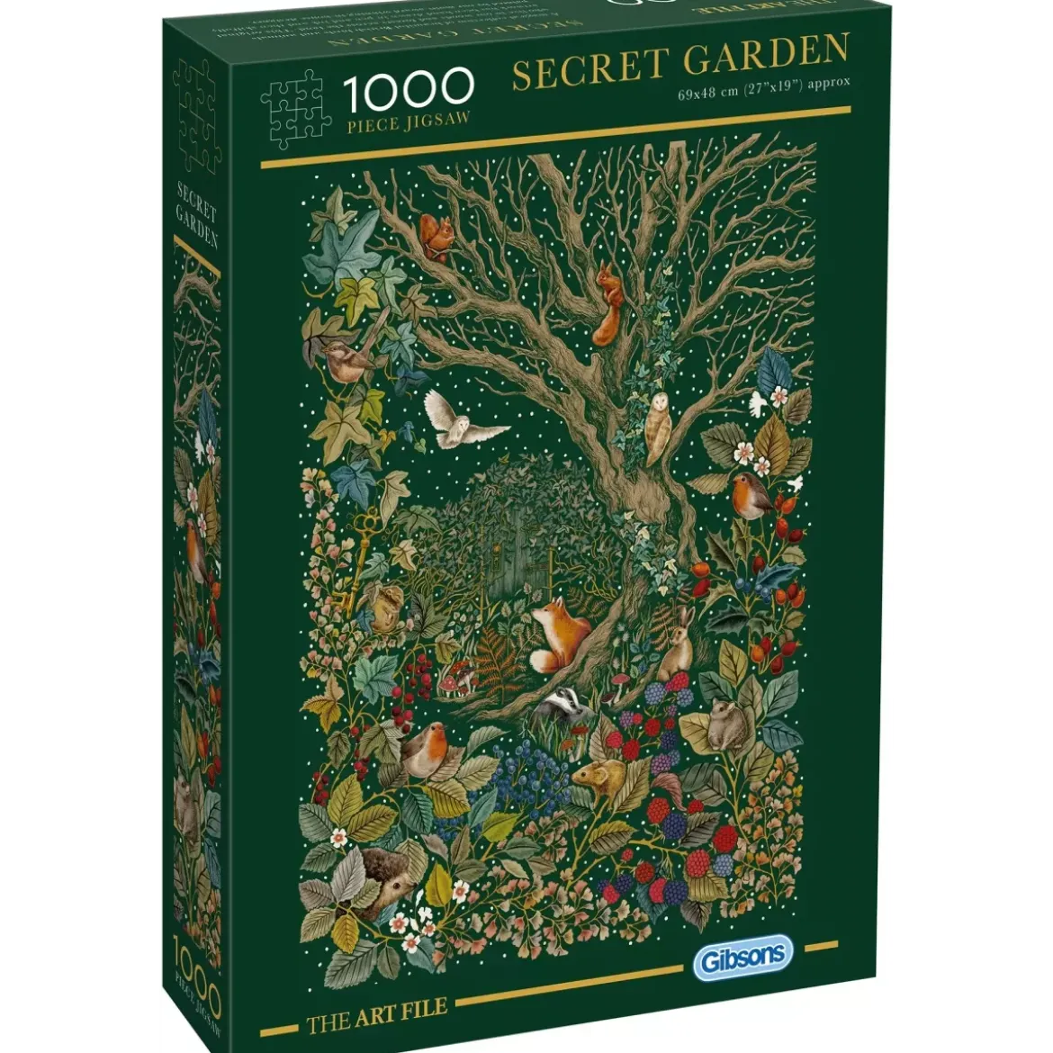 Puzzle Gibsons The Art File : Secret Garden - 1000 pièces