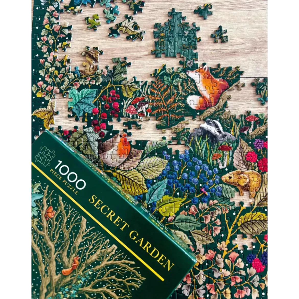 Puzzle Gibsons The Art File : Secret Garden - 1000 pièces