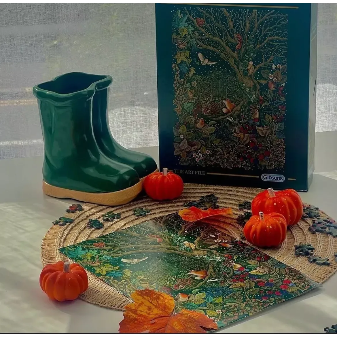 Puzzle Gibsons The Art File : Secret Garden - 1000 pièces