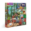 Puzzle Green kitchen - 1000 pièces