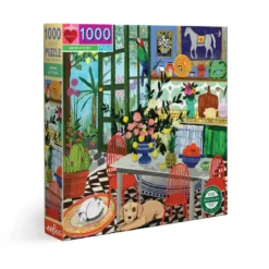 Puzzle Green kitchen - 1000 pièces