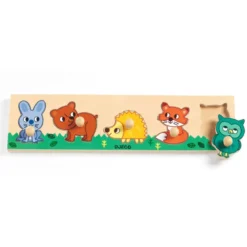 Puzzle Gros Boutons Forest'n'Co - 5 pièces