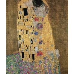 Puzzle Gustav Klimt : The Kiss - 1000 pièces
