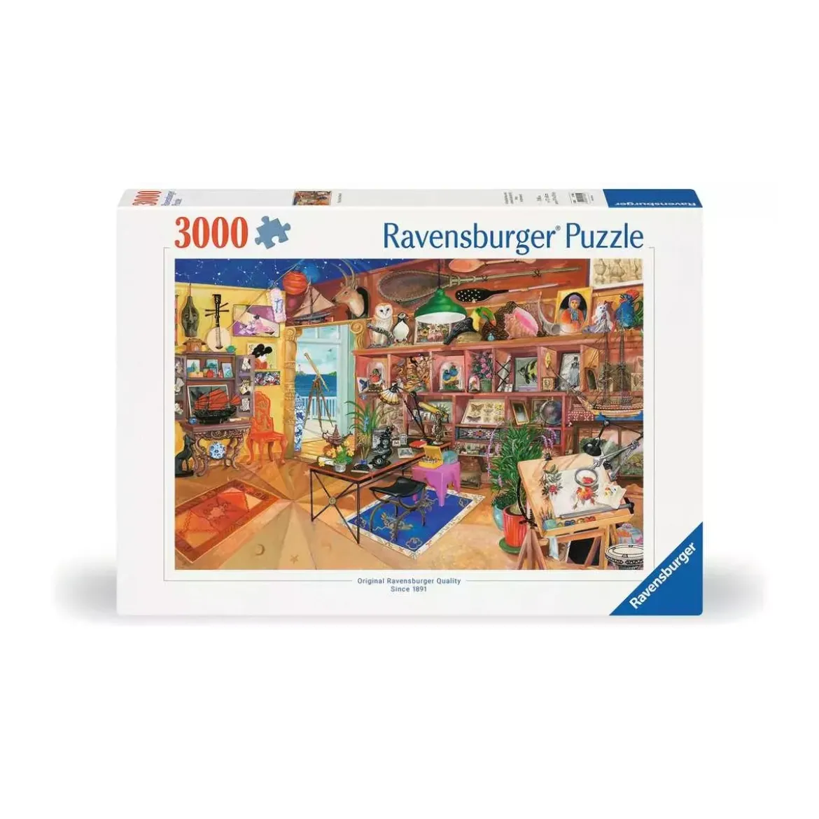 Puzzle La Curieuse Collection - 3000 pièces