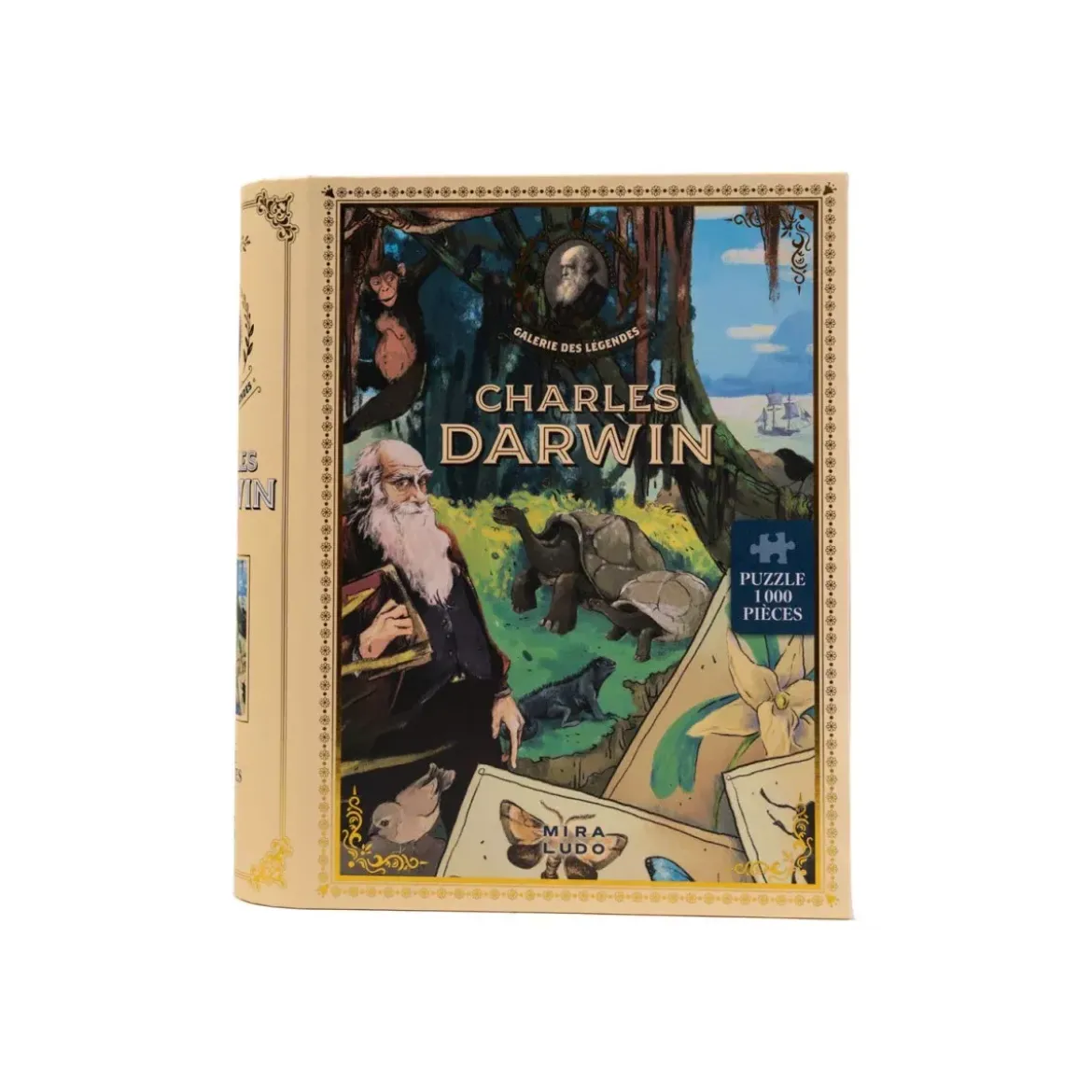 Puzzle La galerie des Légendes : Charles Darwin - 1000 pièces