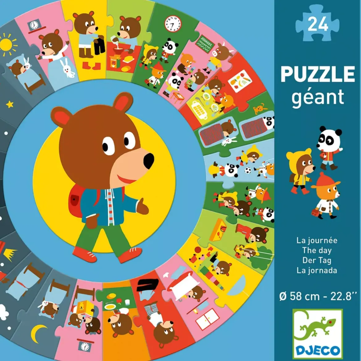 Puzzle La Journée - 24 pièces