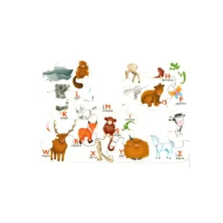 Puzzle L'Alphabet des Animaux - 12 pièces