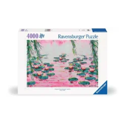 Puzzle Les Nénuphars Roses - 4000 pièces